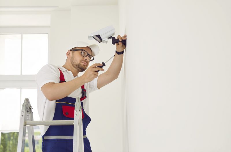 Surveillance Camera Installation detail